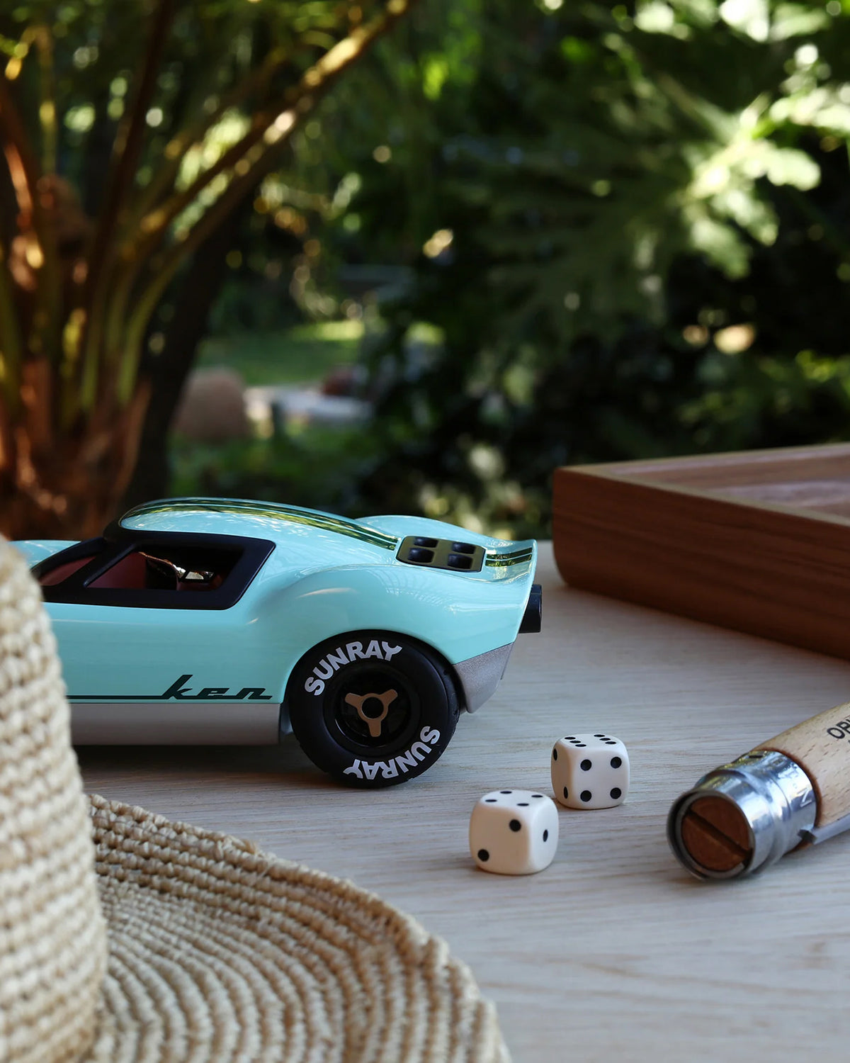 Car Mini KEN PARTON Mint Blue 7in