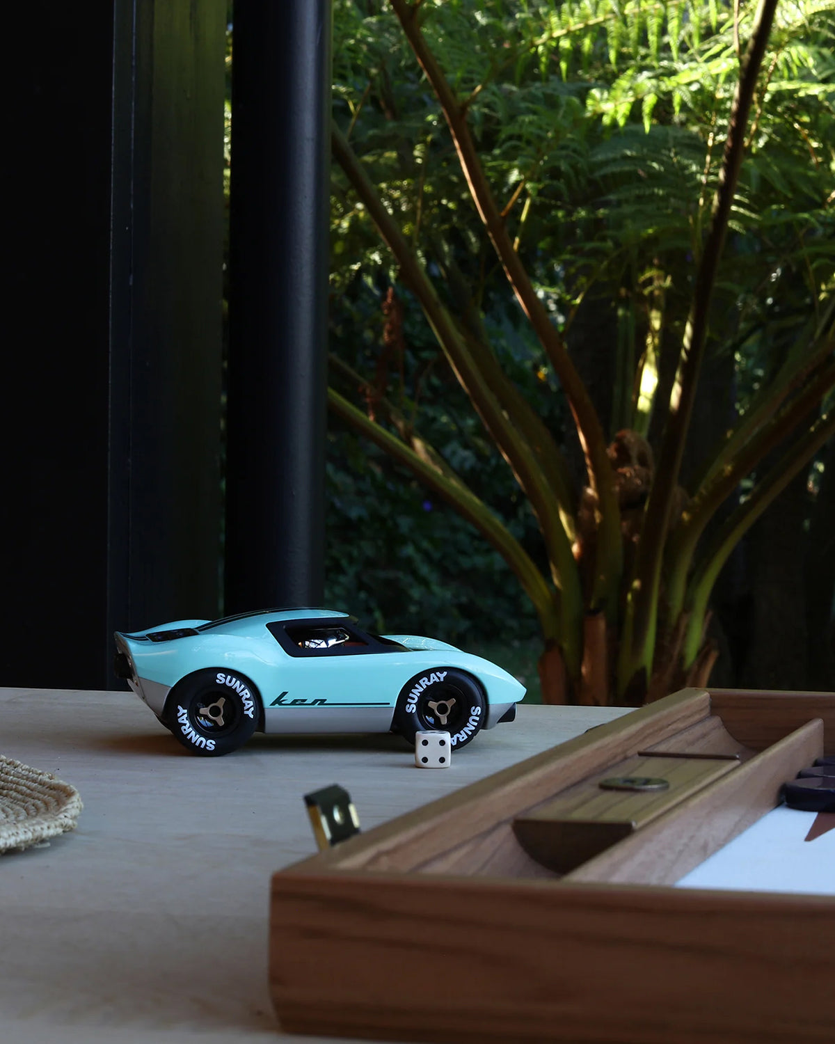 Car Mini KEN PARTON Mint Blue 7in