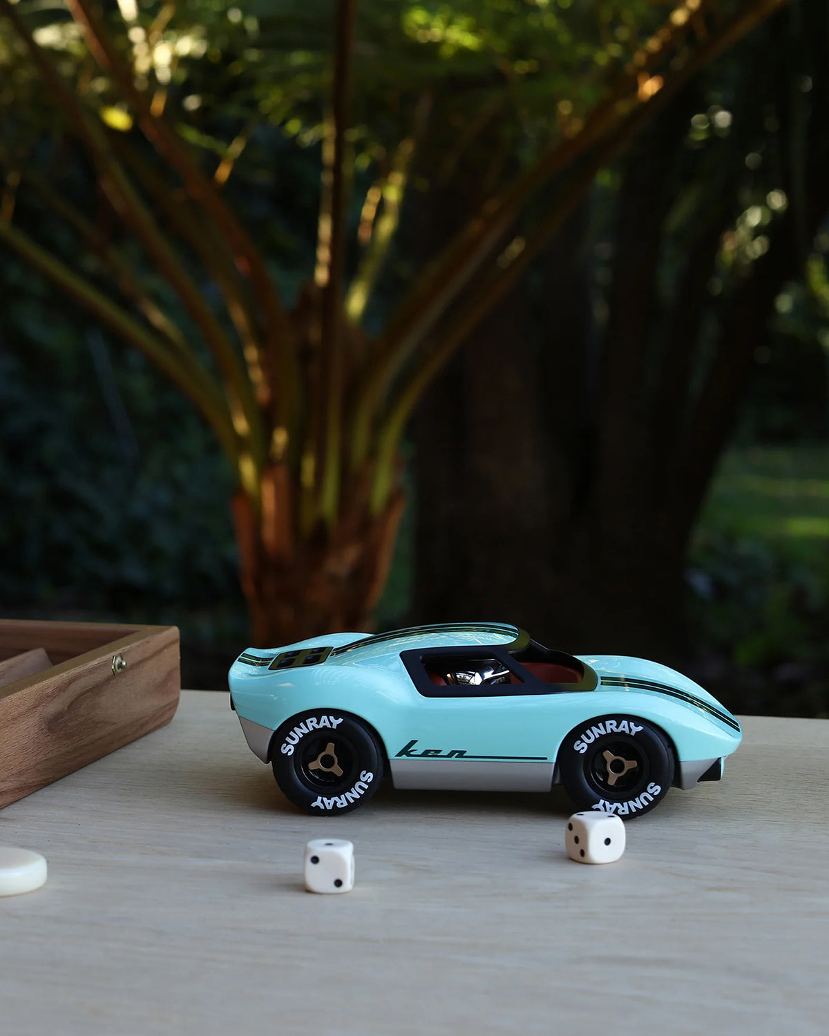 Car Mini KEN PARTON Mint Blue 7in