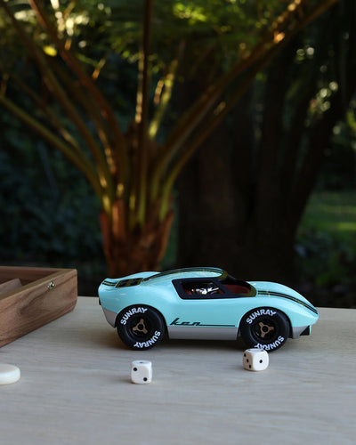 Car Mini KEN PARTON Mint Blue 7in