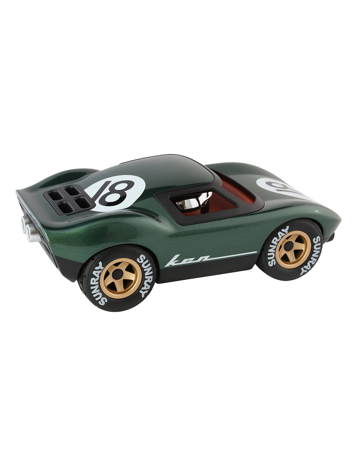 Car Mini KEN ROGERS Metallic Green 7in