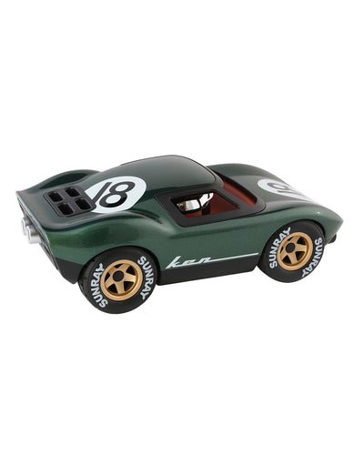 Car Mini KEN ROGERS Metallic Green 7in