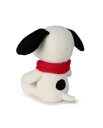 Plush PEANUTS Snoopy Sitting with Scarf 7"