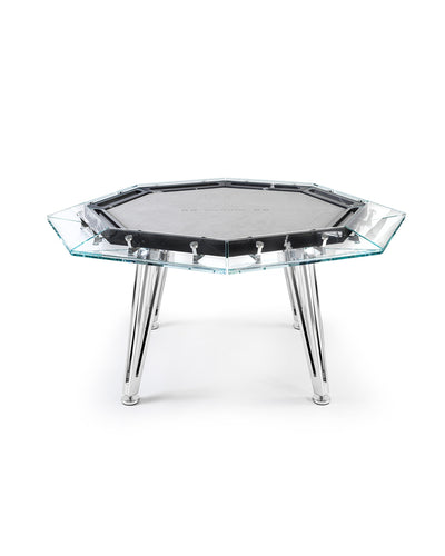 Poker Table UNOOTTO Marble  (incl. Removable armrests x 8 and poker game set)