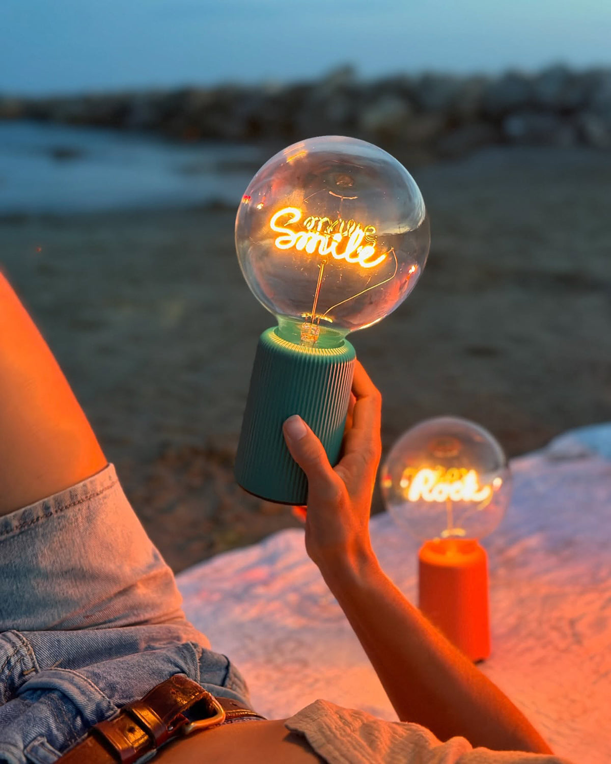 Base Table Lamp POP NOMAD Emerald