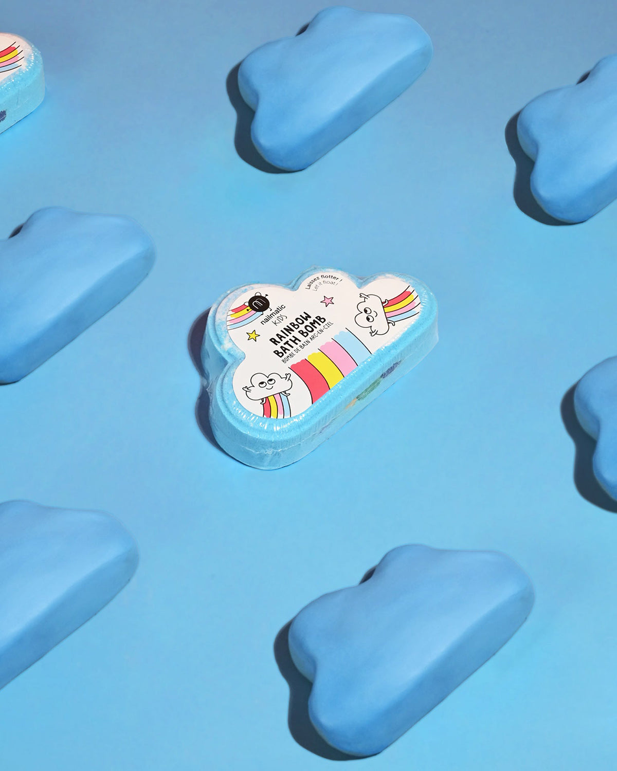 Nailmatic Bath Bomb Set for Kids RAINBOW