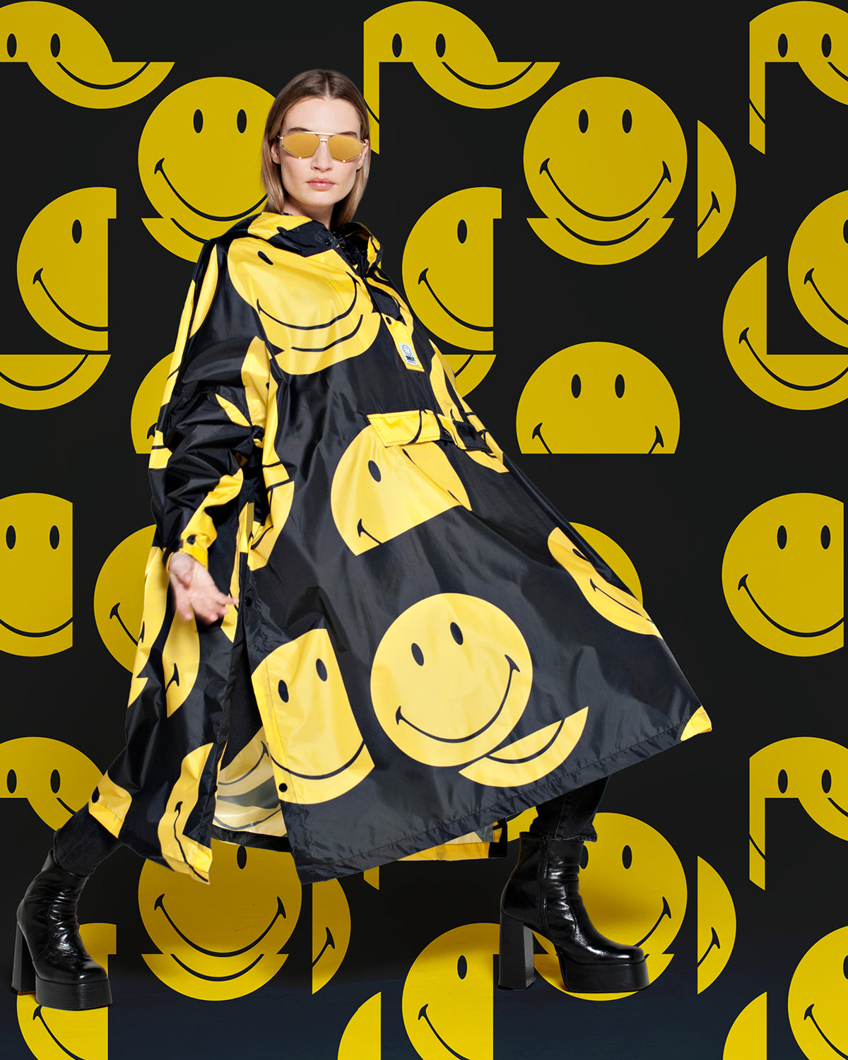 Rain Poncho Smiley