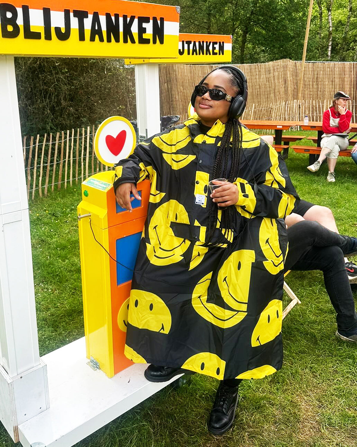 Rain Poncho Smiley