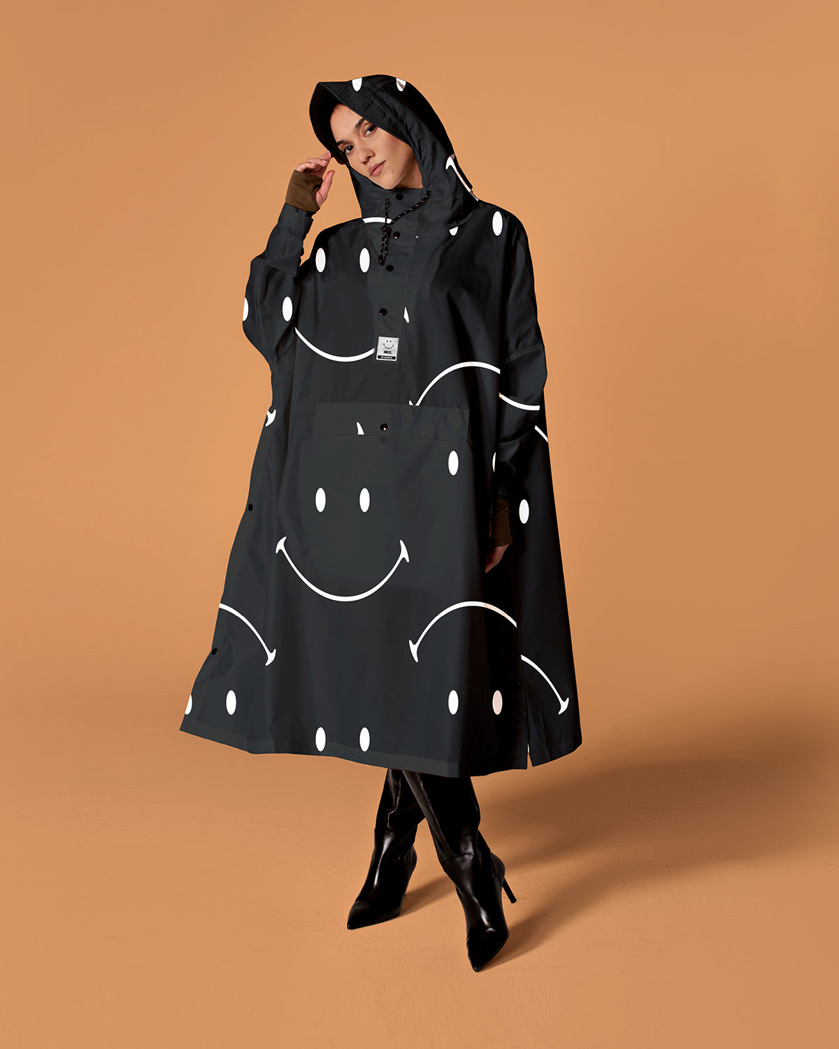 Rain Poncho Smiley
