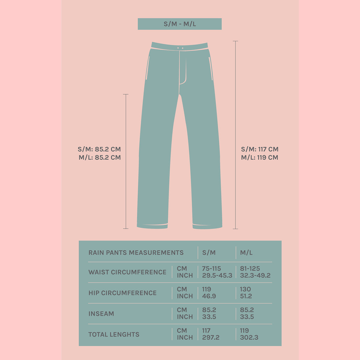 Rain Pants Dark Leopard
