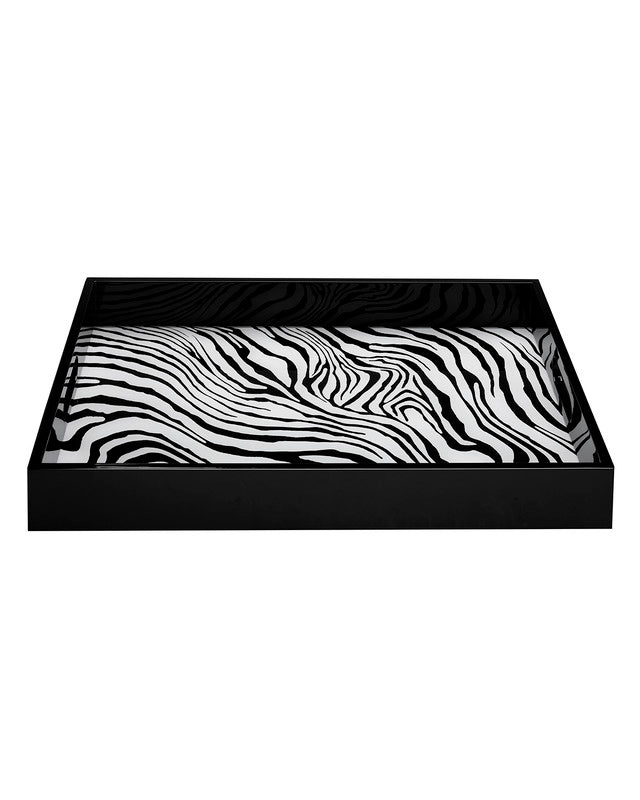 Tray ZEBRAGE Rectangular Small  7.75" x 11.75"