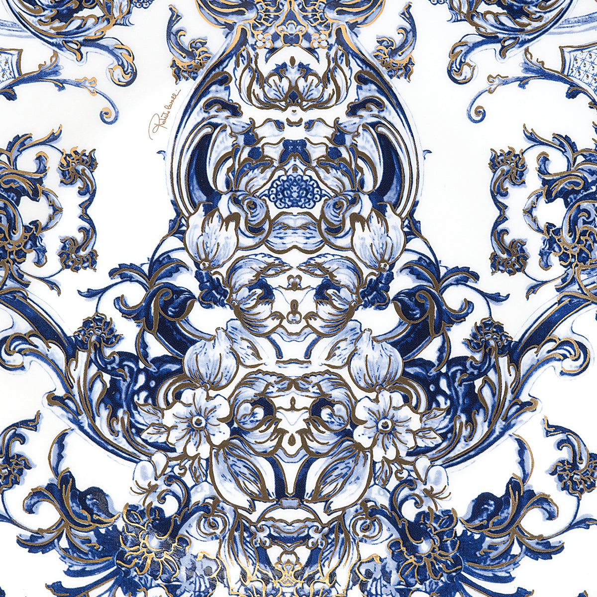 Sugar Pot AZULEJOS   diam. 3.3", H 3.5"