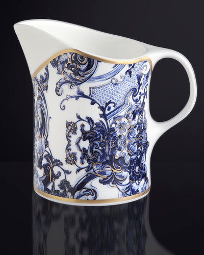 Roberto Cavalli Home Creamer AZULEJOS   diam. 3.5", H 3.3"