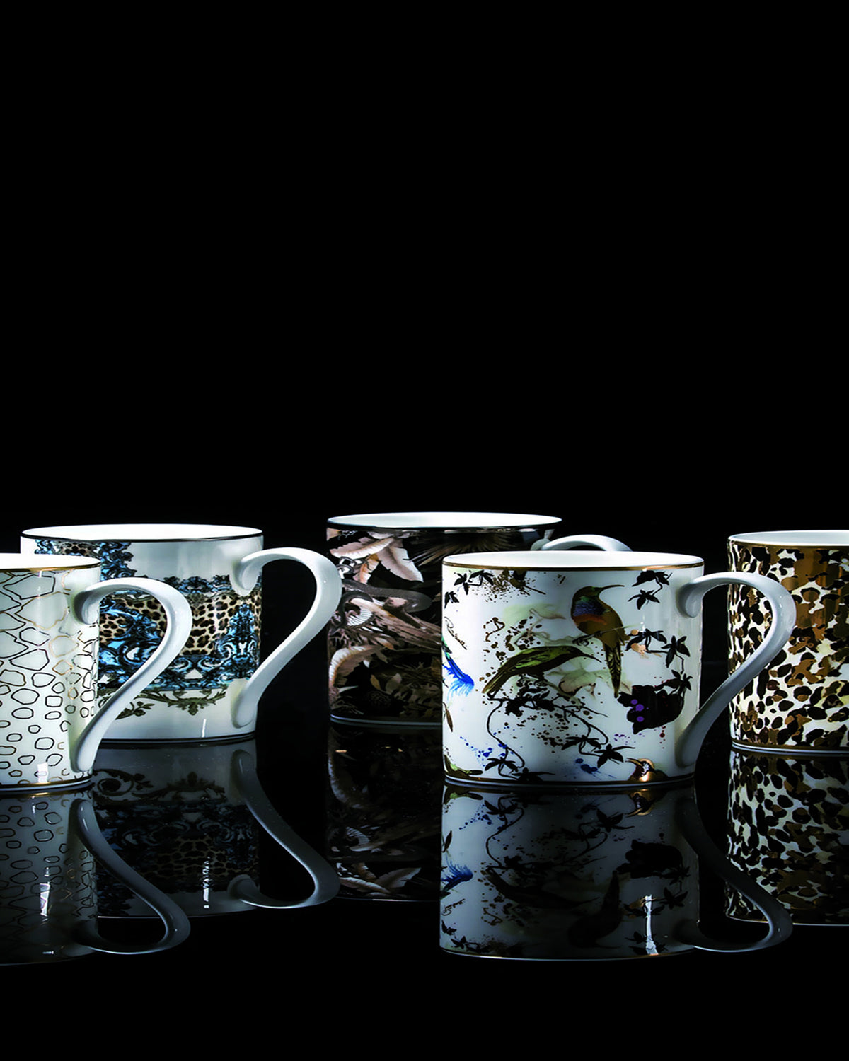 Mug Cup AZULEJOS in Luxury Box diam. 2.5", H 3.3", cap. 12.5 oz
