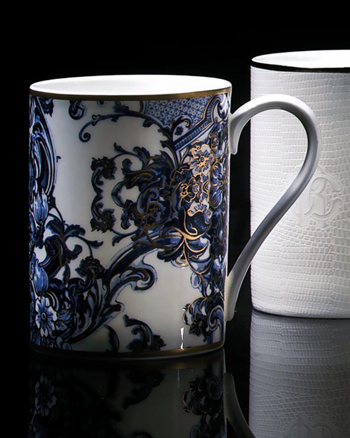 Mug Cup AZULEJOS in Luxury Box diam. 2.5", H 3.3", cap. 12.5 oz