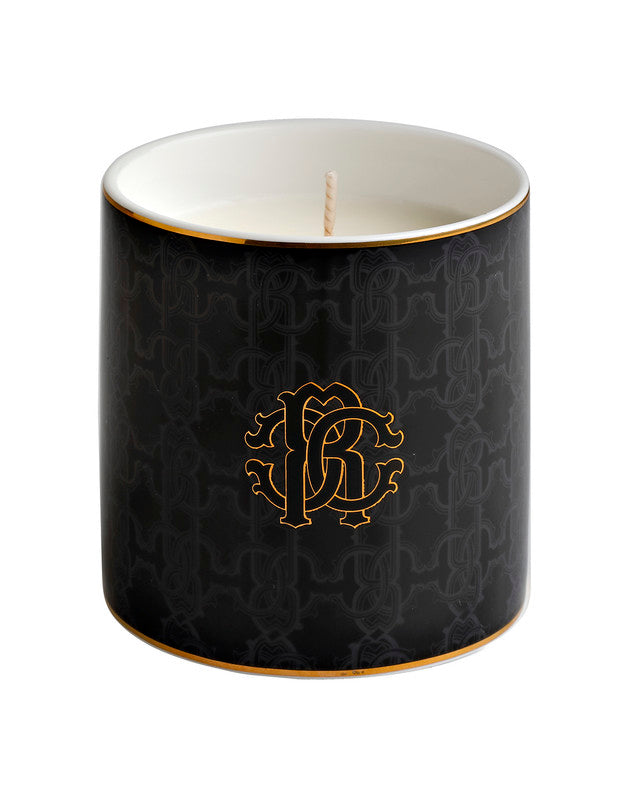 Roberto Cavalli Home Scented Candle MONOGRAM 270 g  Gold diam. 3.3