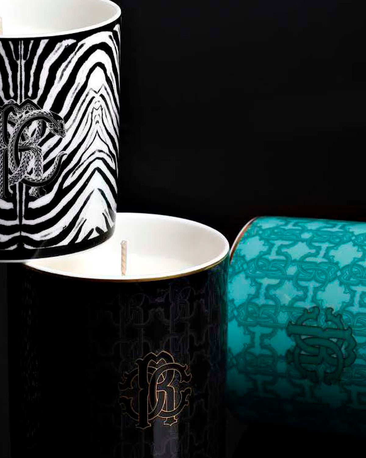 Scented Candle ZEBRA 270gr  Black diam. 3.3