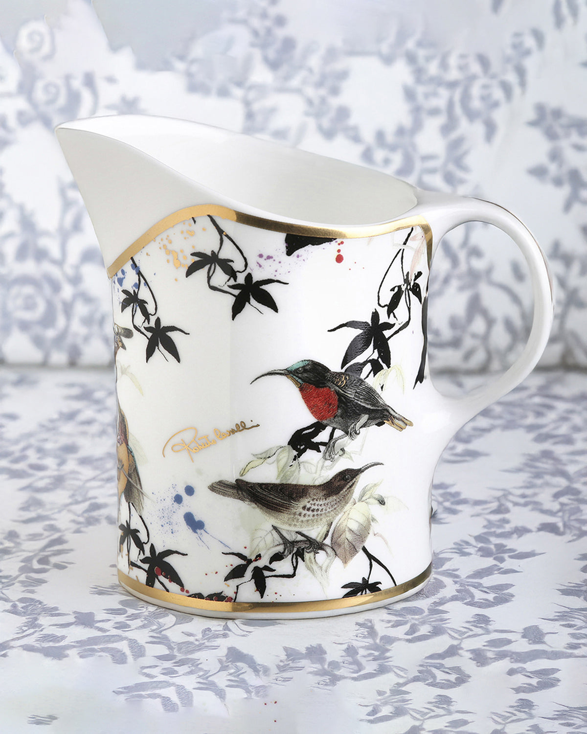 Creamer GARDEN'S BIRDS   diam. 3.5", H 3.3"