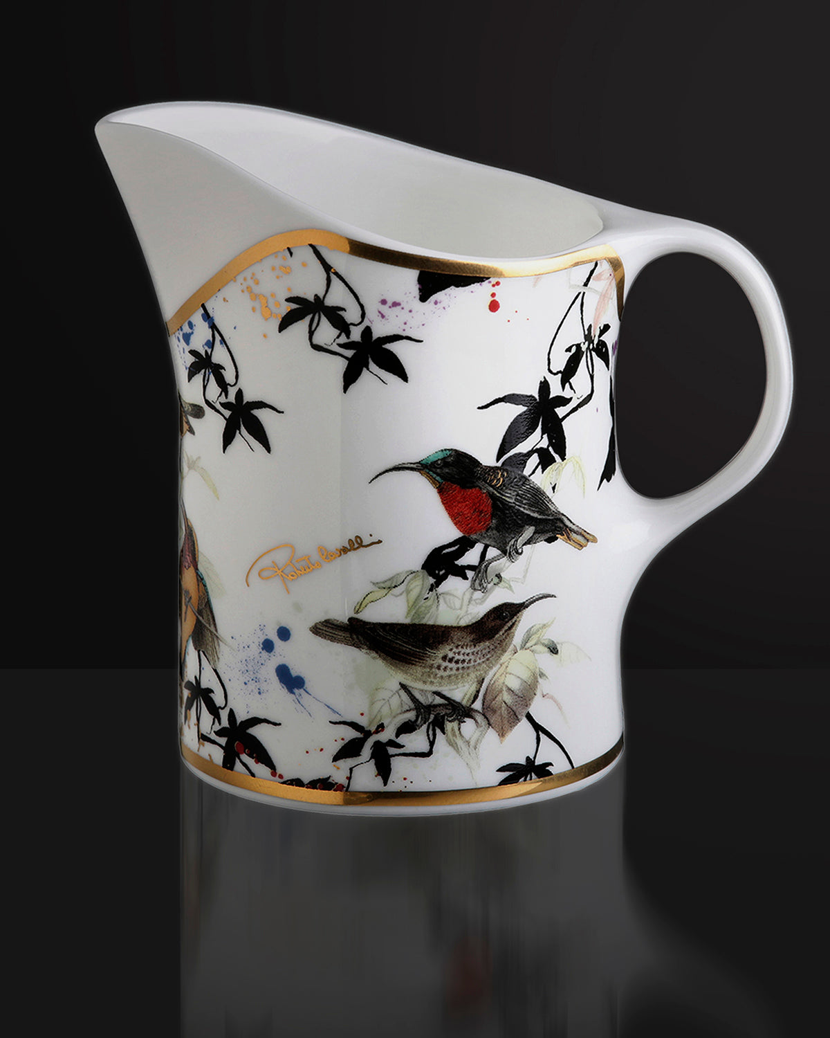 Creamer GARDEN'S BIRDS   diam. 3.5", H 3.3"