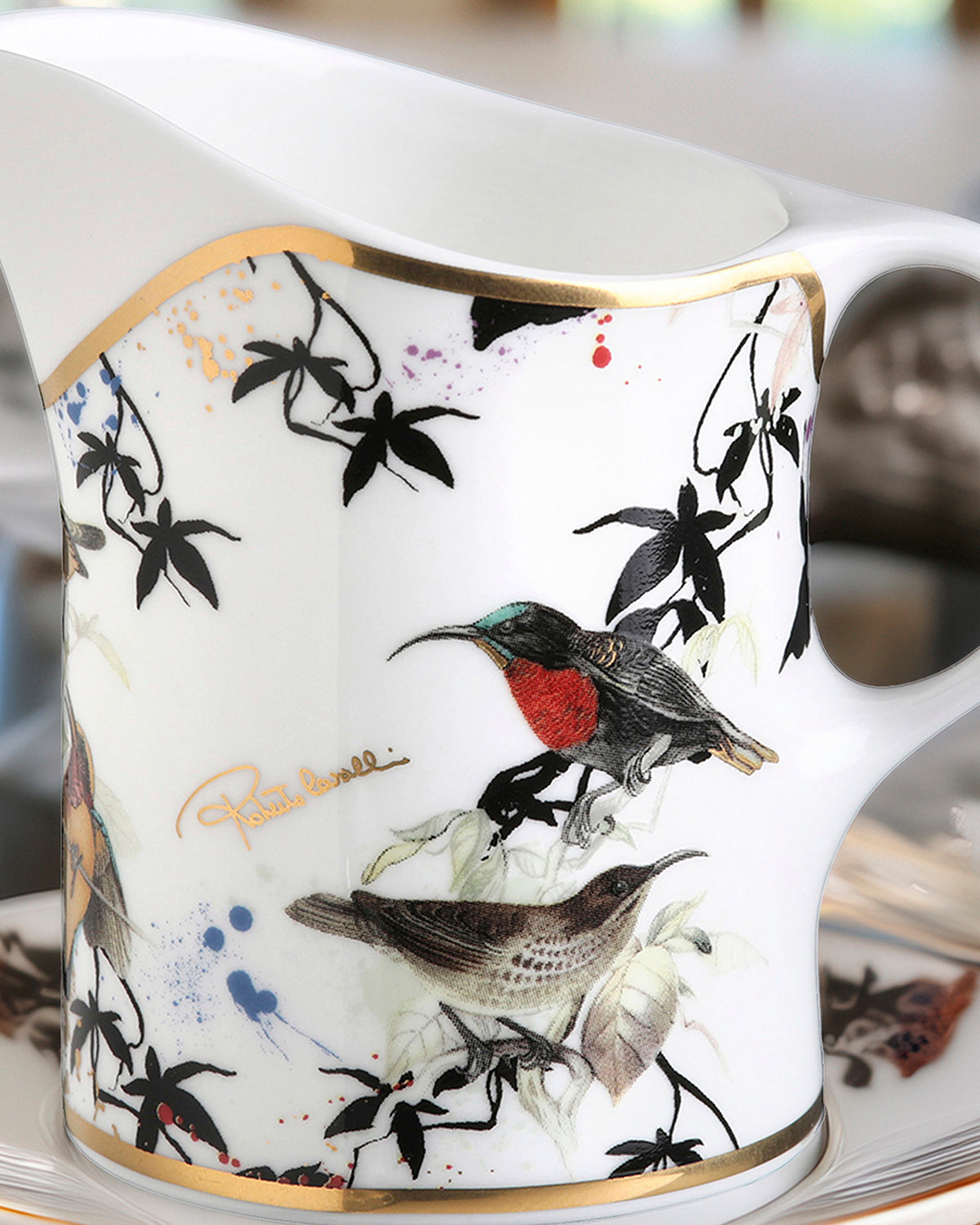 Creamer GARDEN'S BIRDS   diam. 3.5", H 3.3"