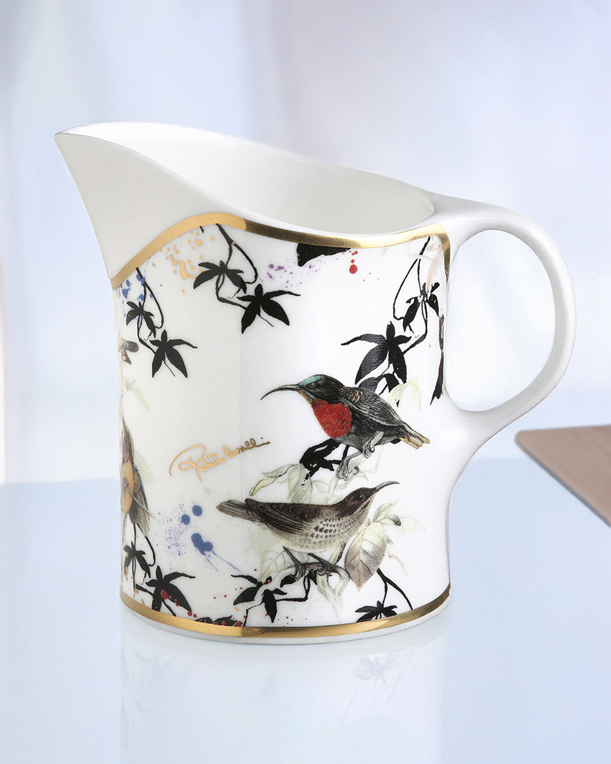 Creamer GARDEN'S BIRDS   diam. 3.5", H 3.3"