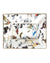 Roberto Cavalli Home Tray GARDEN'S BIRDS Rectangular Large  7.75" x 6.3"