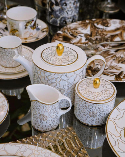 Roberto Cavalli Home Creamer GIRAFFE diam. 3.5", H 3.3"