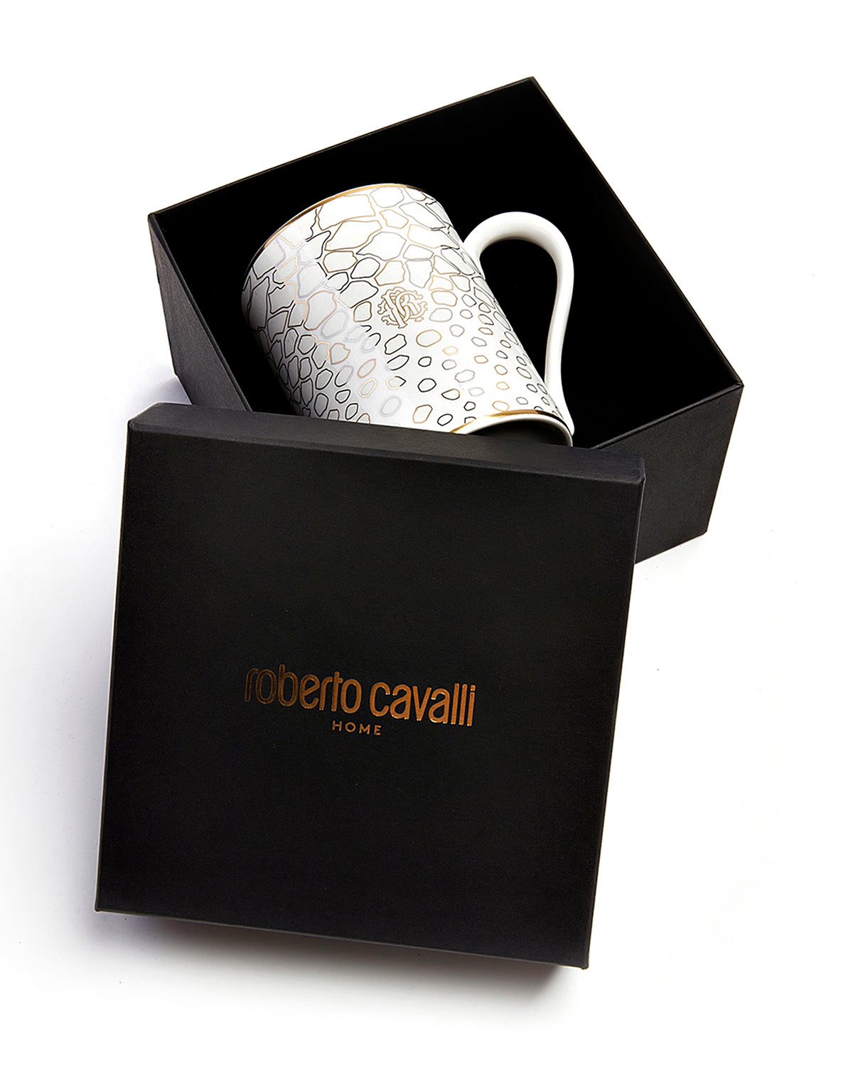 Mug Cup GIRAFFE in Luxury Box diam. 2.5", H 3.3", cap. 12.5 oz