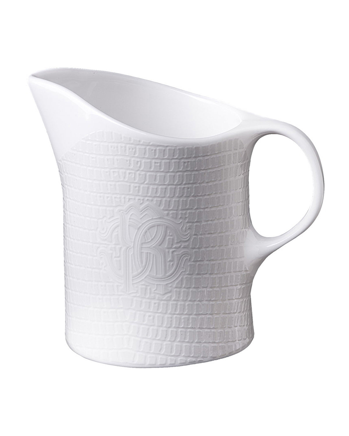 Creamer LIZARD PLATIN   diam. 3.5", H 3.3"
