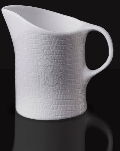 Roberto Cavalli Home Creamer LIZARD PLATIN   diam. 3.5", H 3.3"