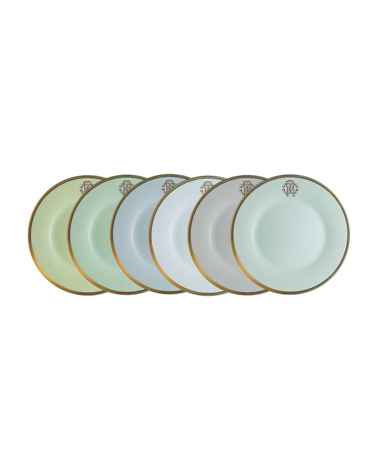 LIZZARD SUNRISE Bread & Butter Plate Set of 6