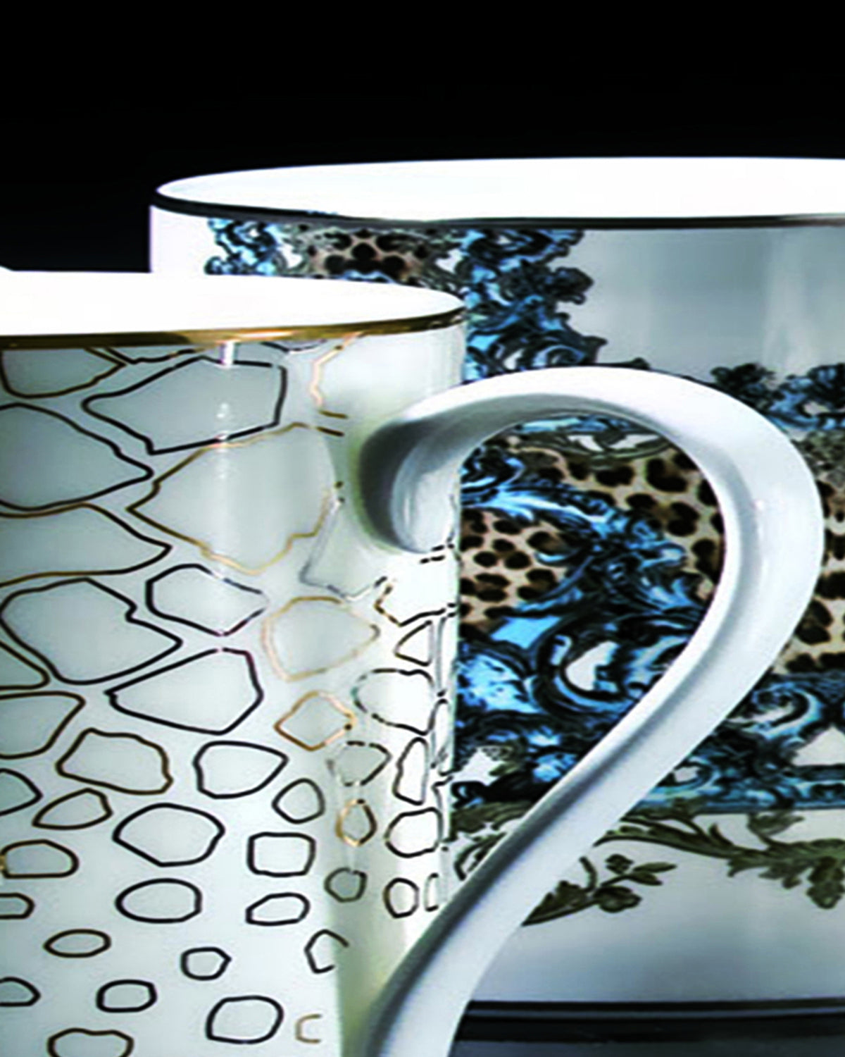 Mug Cup PALAZZO PITTI in Luxury Box diam. 2.5", H 3.3", cap. 12.5 oz