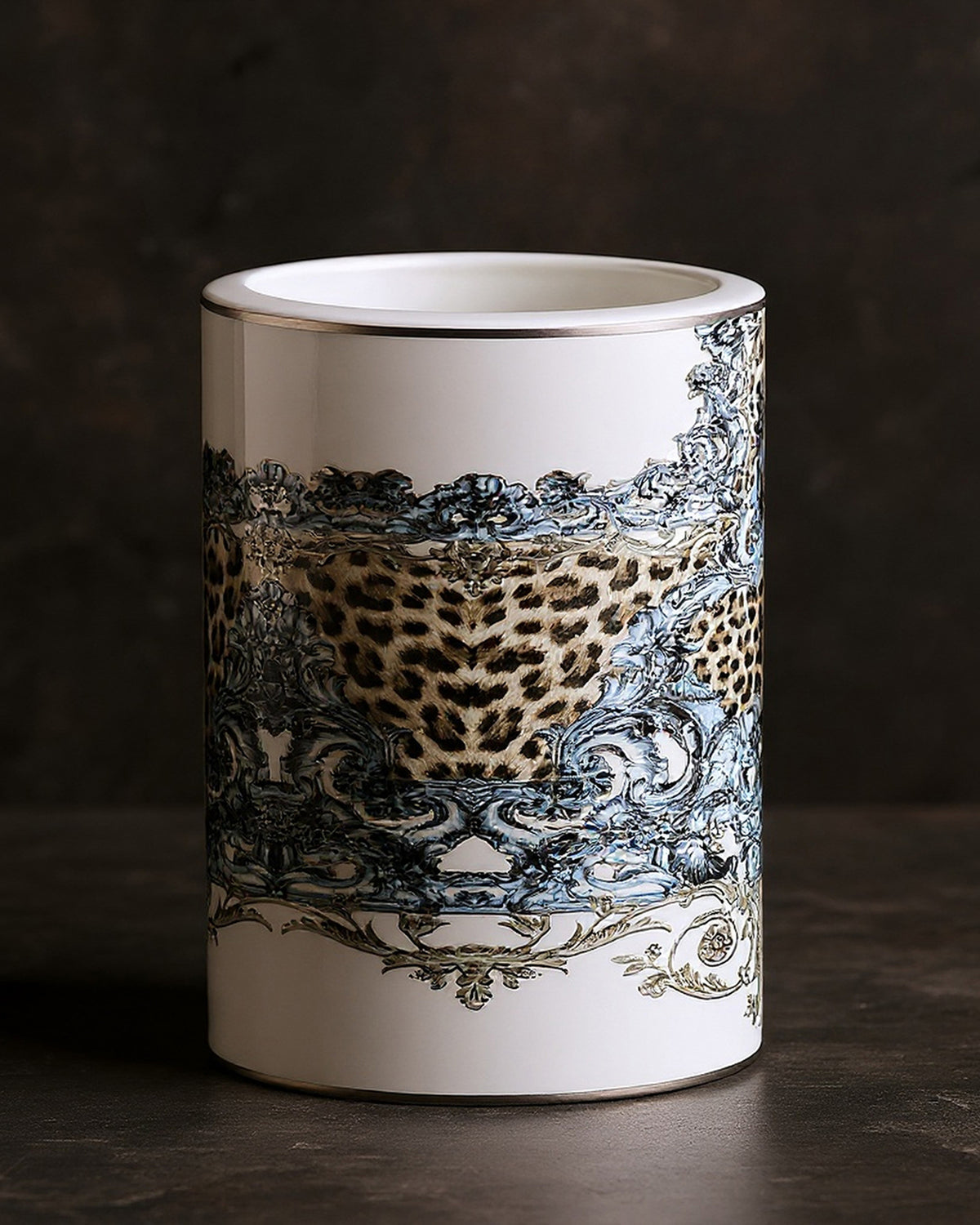 Medium Vase PALAZZO PITTI   diam. 3.75", H 7.75"