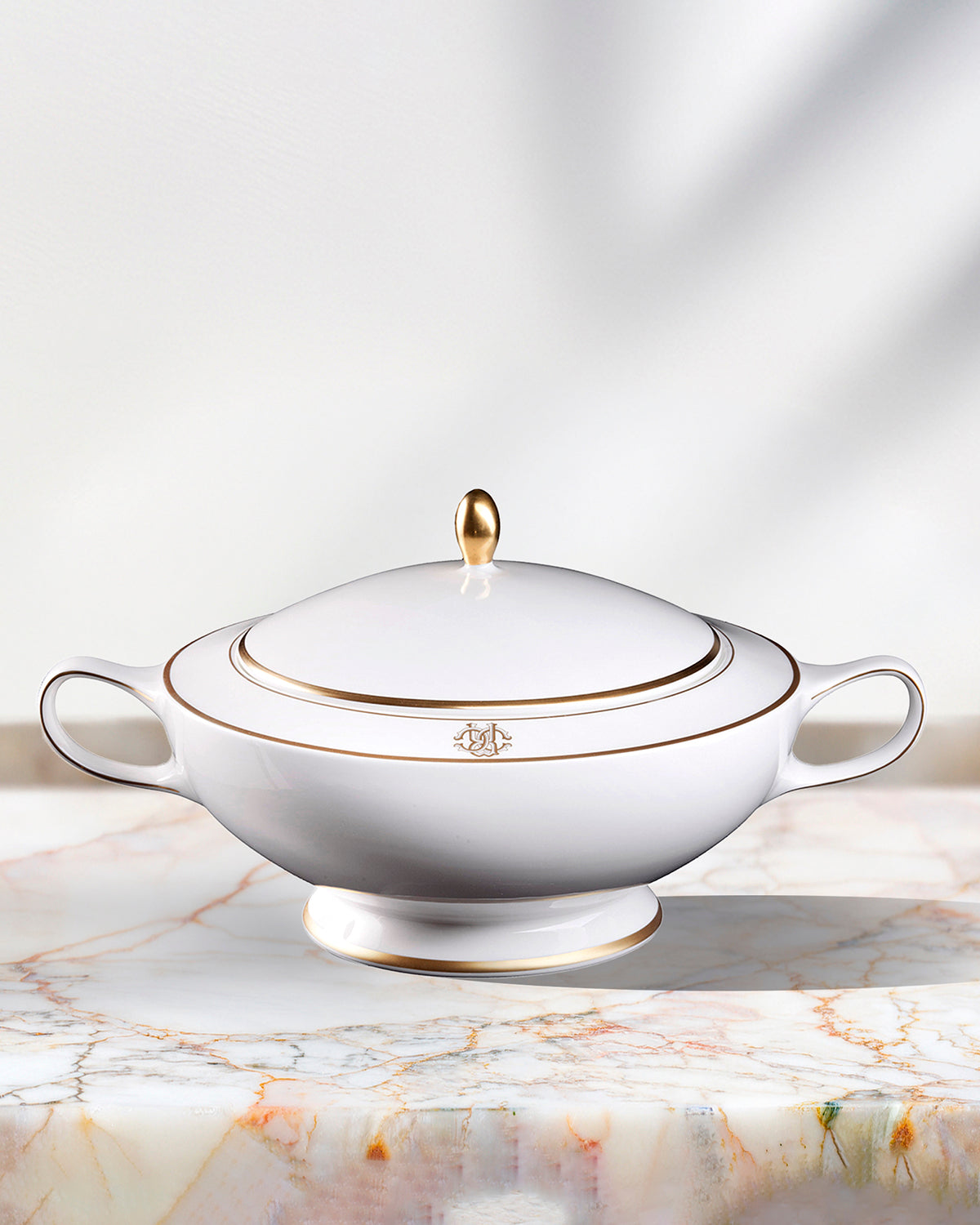 Silk Gold Soup Tureen