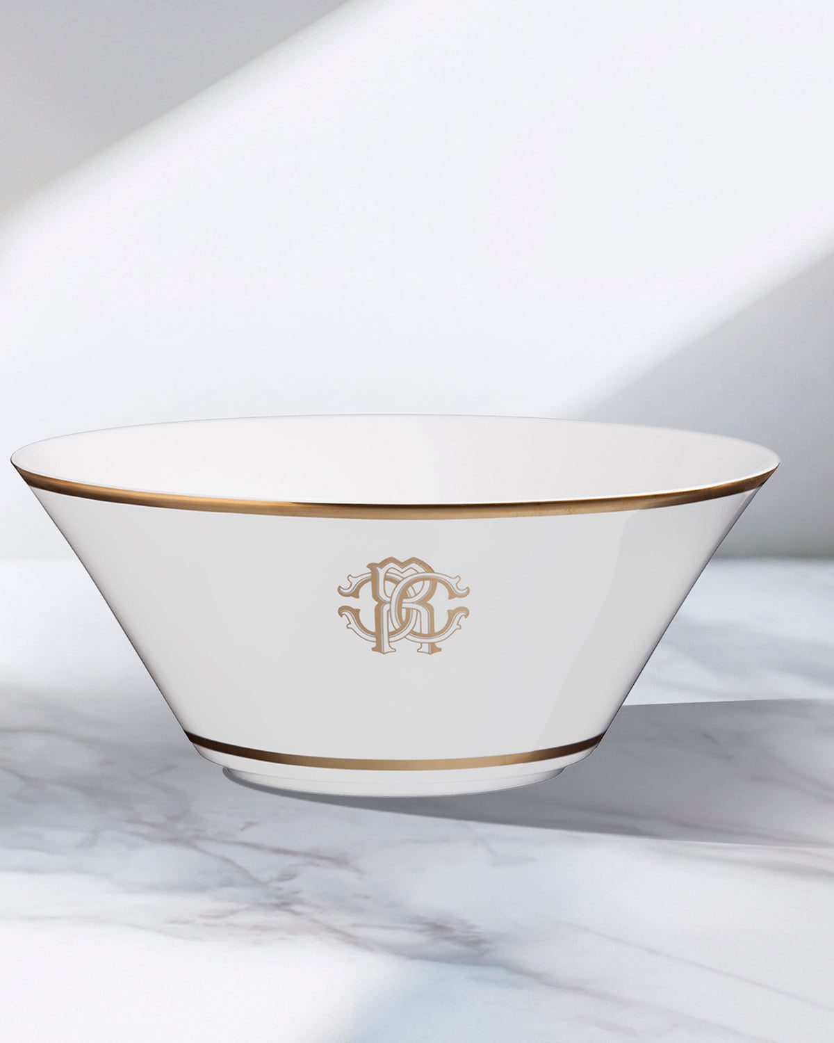 Silk Gold Salad Bowl