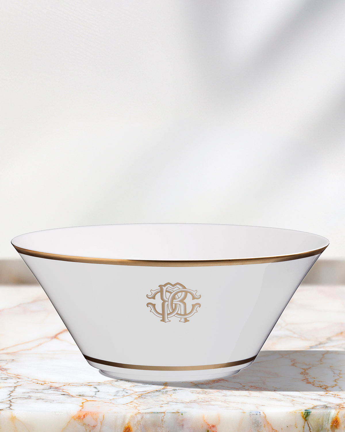 Silk Gold Salad Bowl