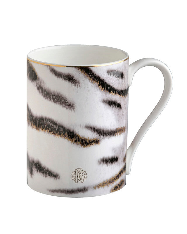 Mug Cup TIGER in Luxury Box diam. 2.5", H 3.3", cap. 12.5 oz