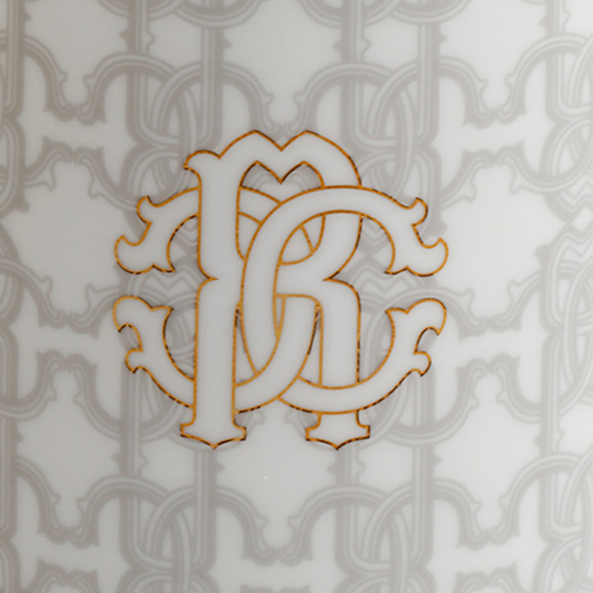 Scented Candle MONOGRAM 270gr  White diam. 3.3", H 3.5"
