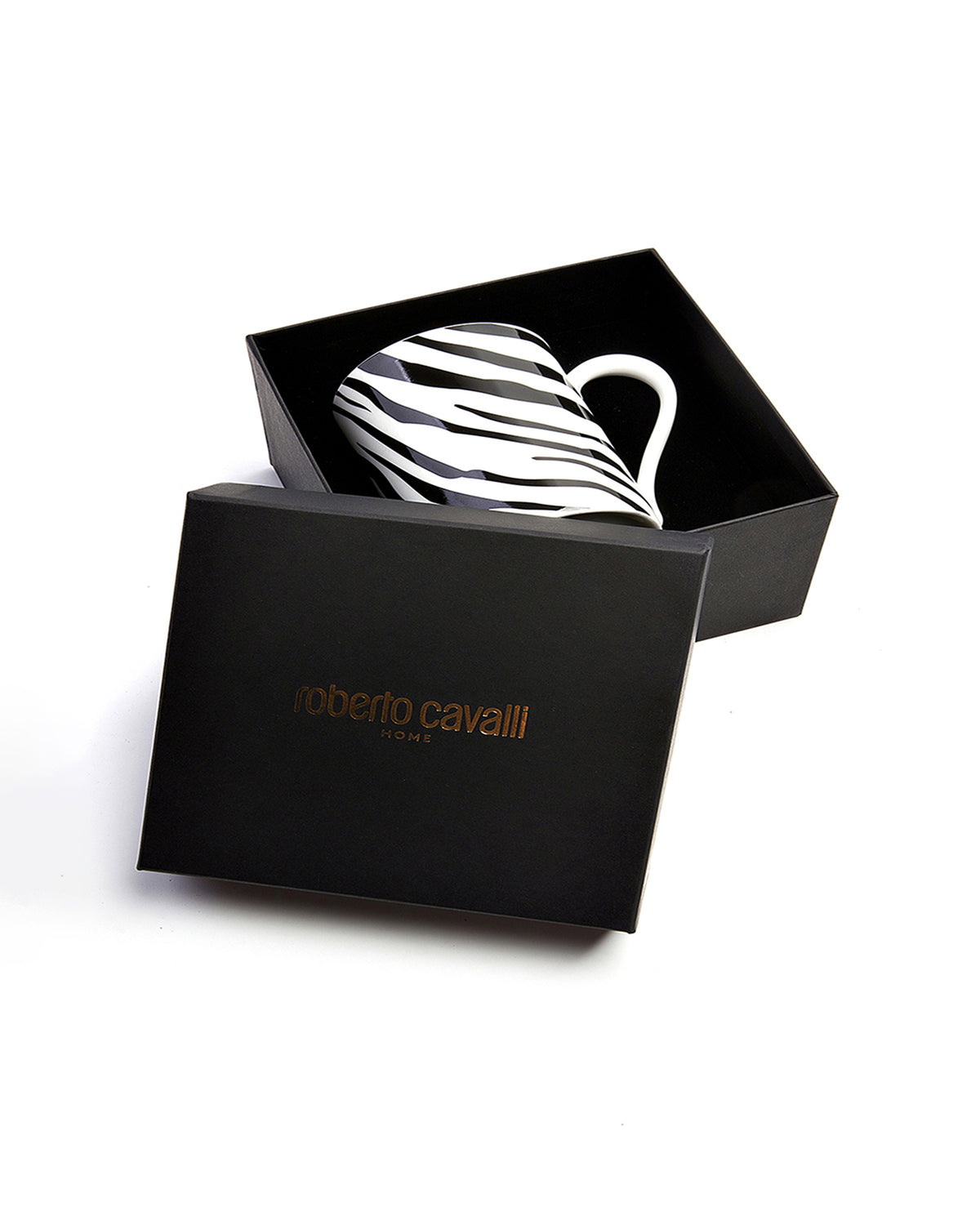 Mug Cup ZEBRAGE in Luxury Box diam. 2.5", H 3.3", cap. 12.5 oz