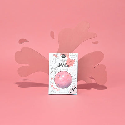 Nailmatic Bath Bomb for Kids RED PLANET
