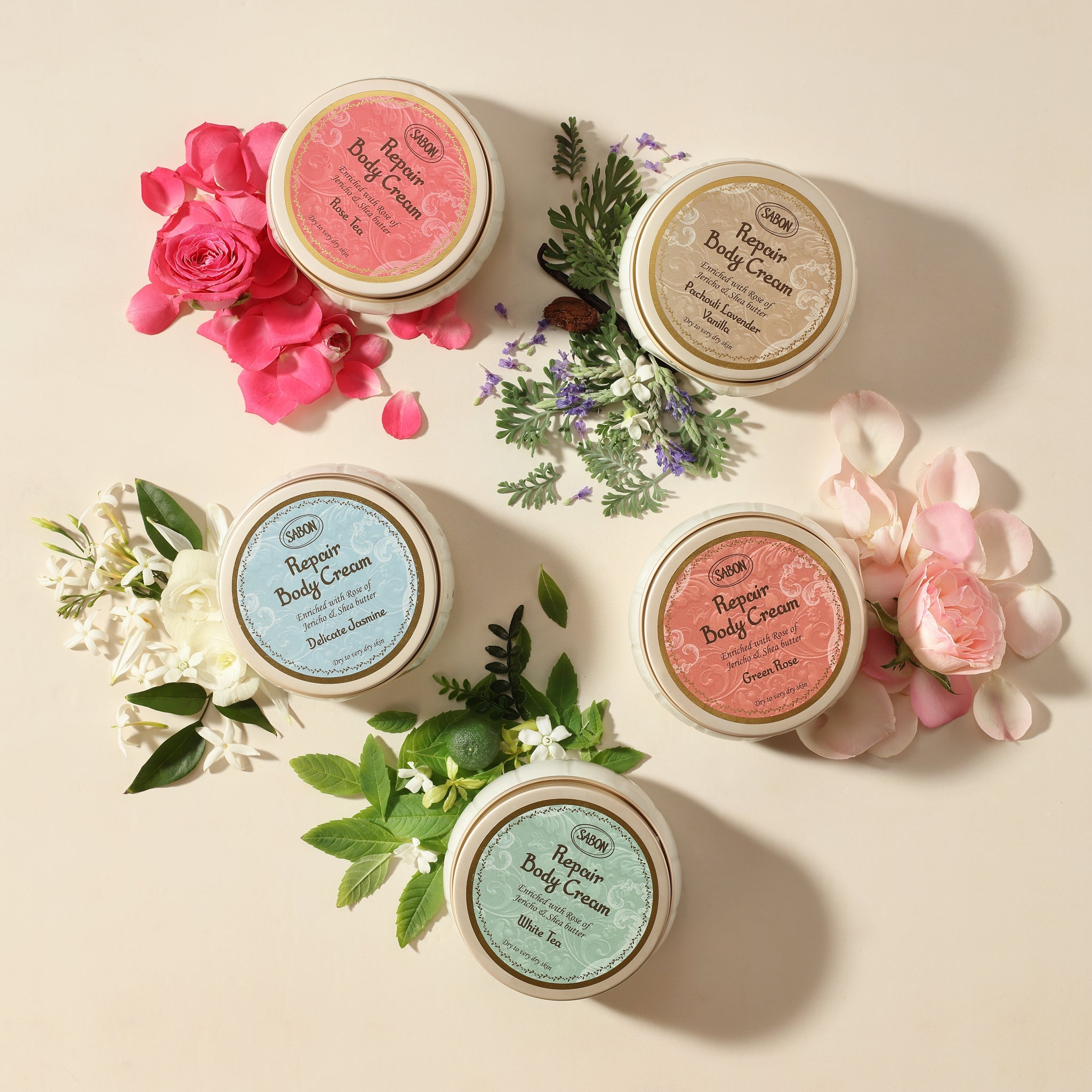 Repair Body Cream White Tea 7oz (200mL)