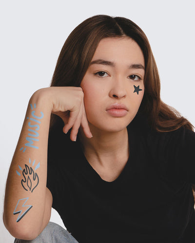 Nailmatic Tattoo Pen Set for Kids ROCK