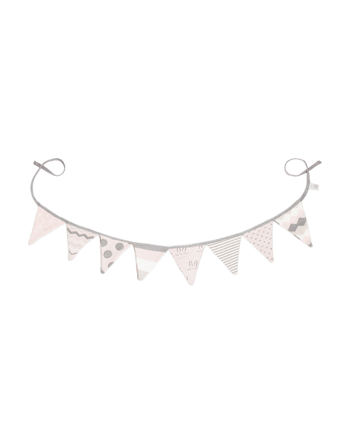 Garland Crib Side BUNTING Soft Pink