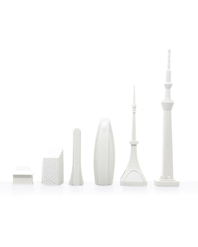 Chess Set Acrylic TOKYO Edition with Tokyo Map Board