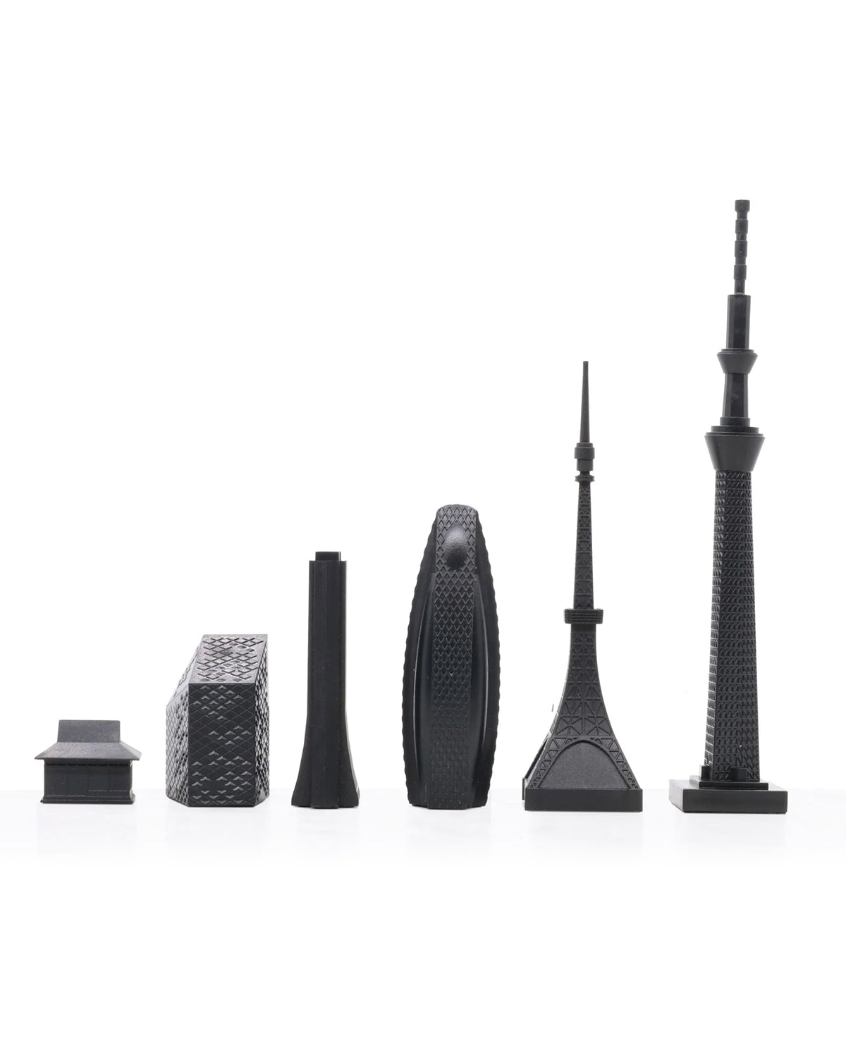 Chess Set Acrylic TOKYO Edition with Tokyo Map Board