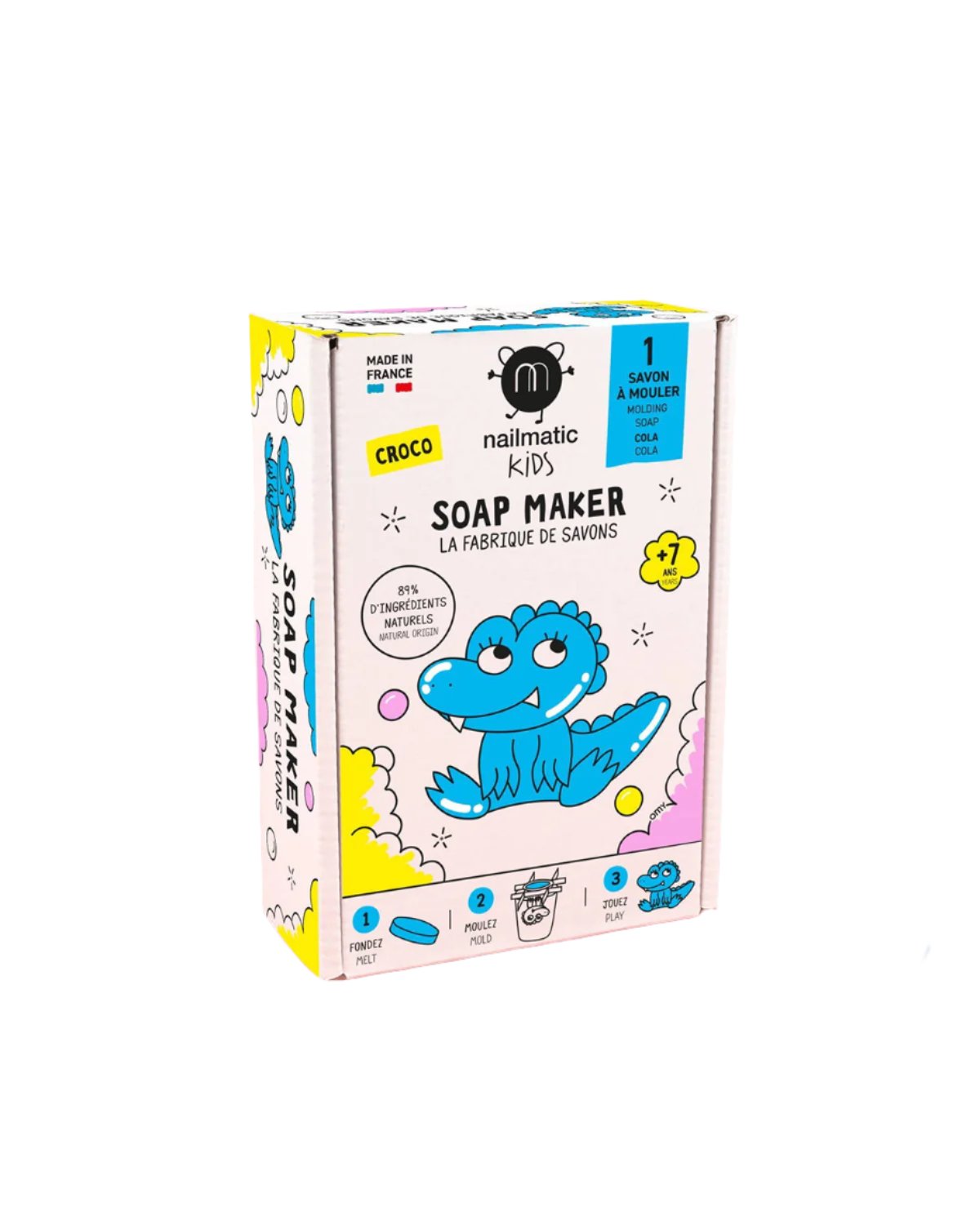 Nailmatic Soap Maker Kit for Kids CROCO