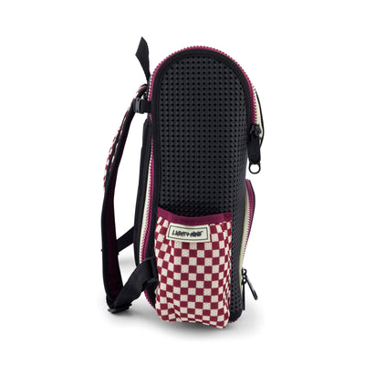 Light Plus Nine Student Backpack Checkered Brick with Nimix Epic Set
