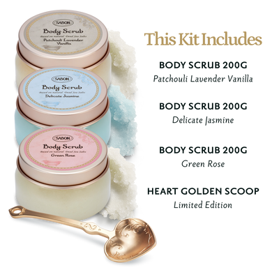 Next Generation Body Scrub Fragrance Trio