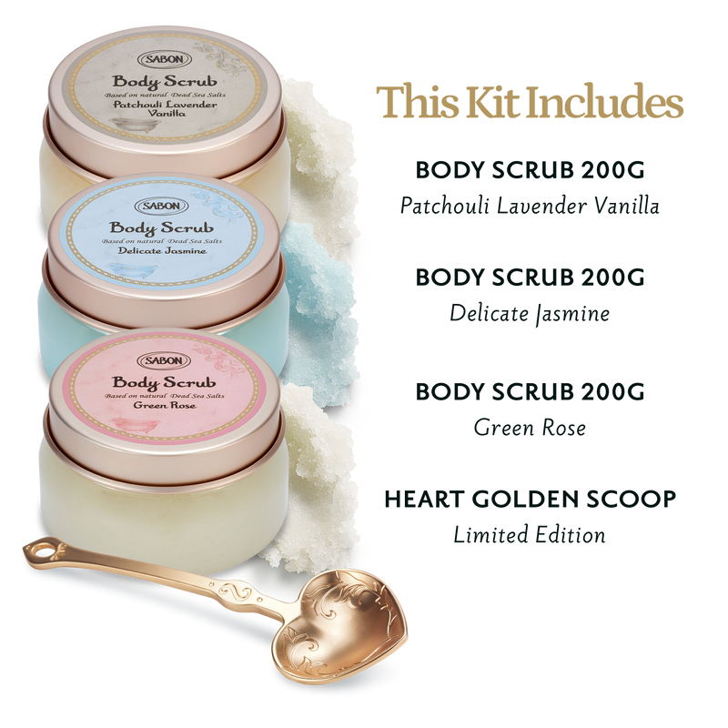 Next Generation Body Scrub Fragrance Trio