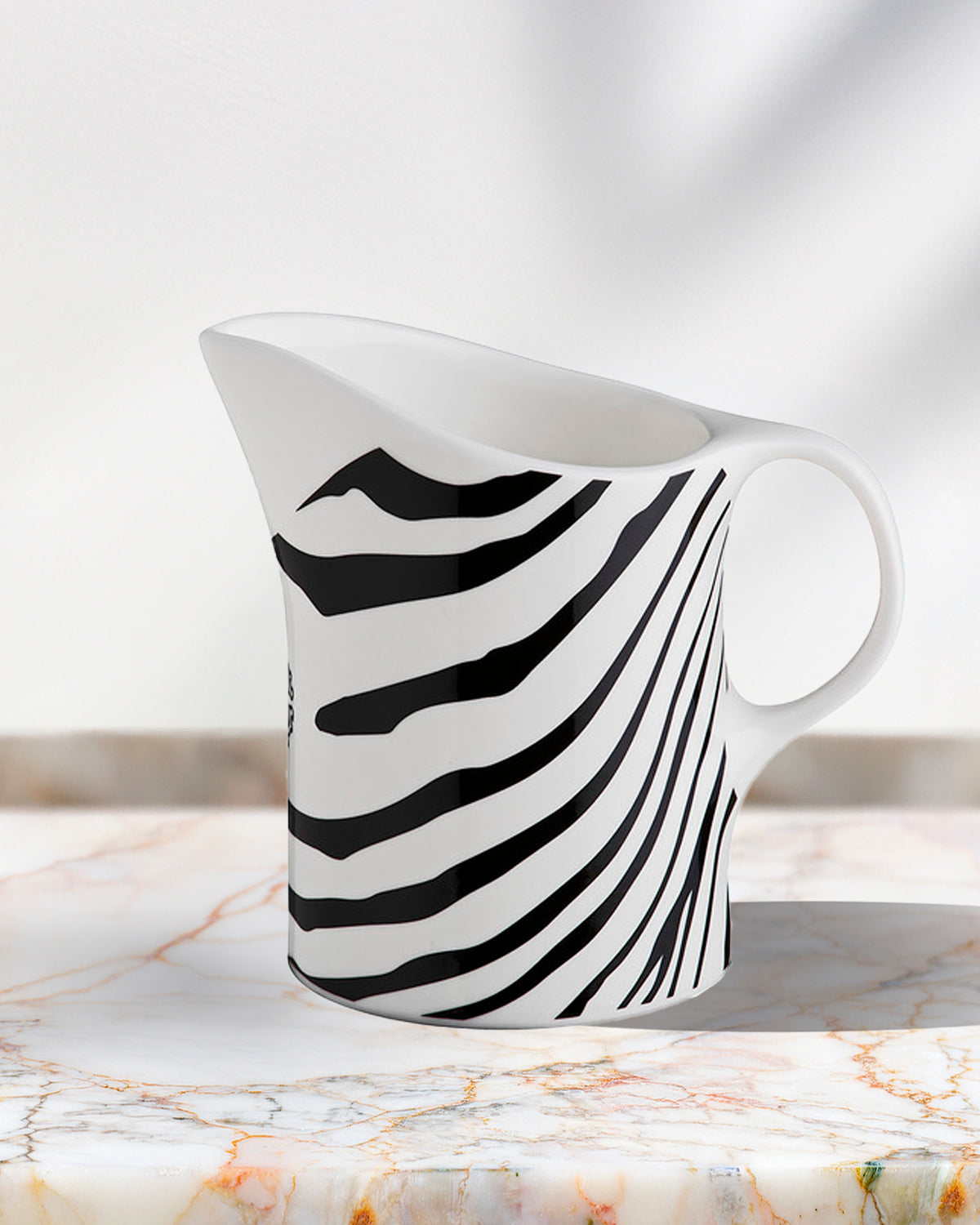 Creamer ZEBRAGE   diam. 3.5", H 3.3"